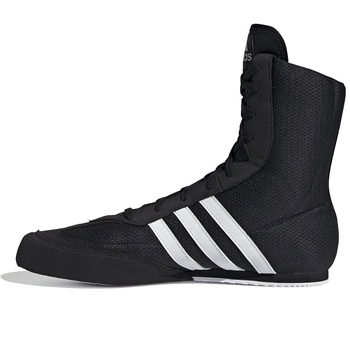 Adidas Box Hog 2 Boxing Shoes Boots Black & White Lace Up