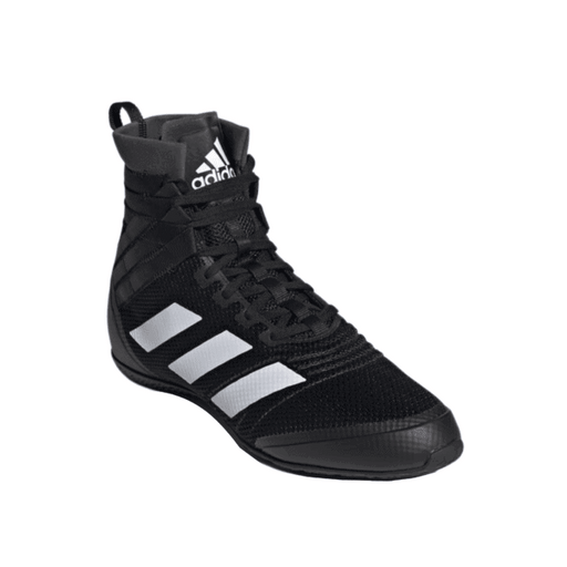 Adidas Speedex Boxing Shoes / Boots - Black - boxing shoes - MMA DIRECT