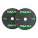 SMAI - HD Bumper Plates Set - 5 pairs of 10kg (100kg) - Olympic Bumper Plates - MMA DIRECT
