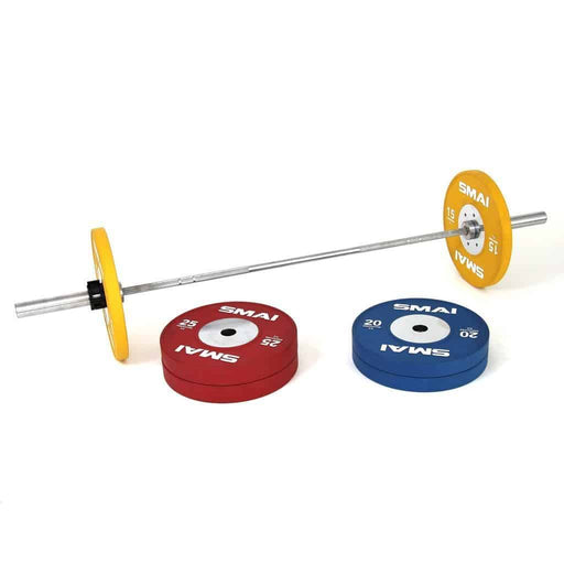 SMAI - 120kg Olympic Lifter's Package - Olympic Bumper Plates - MMA DIRECT