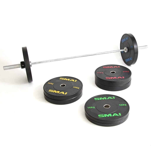 SMAI - 140kg Classic Lifter's Package - Olympic Bumper Plates - MMA DIRECT