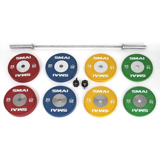 SMAI - 140kg Olympic Lifter's Package - Olympic Bumper Plates - MMA DIRECT
