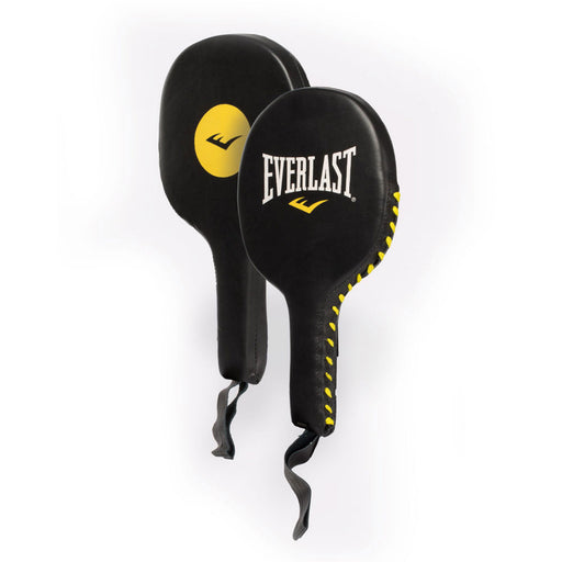 Everlast Leather Punch Paddles Pair - Black - Punch Paddles - MMA DIRECT