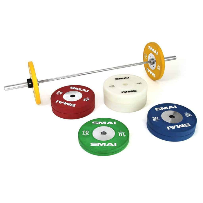 SMAI - 150kg Olympic Lifter's Package - Olympic Bumper Plates - MMA DIRECT