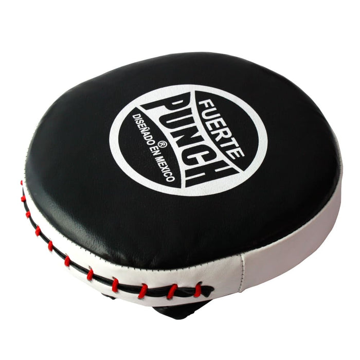 Mexican Lightweight Micro Speed Professional Boxing Pads Hand Laced (Single) - Round Punch Shields - MMA DIRECT