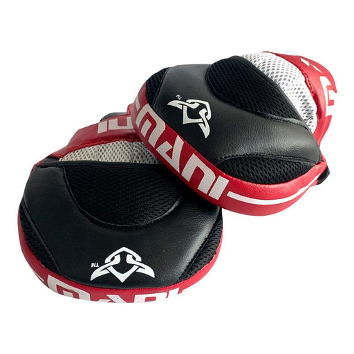 Mani Kids Curved Focus Pads - Red - Focus Pads - MMA DIRECT