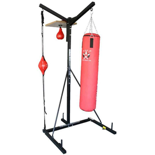 Mani 3 in 1 Punching Bag Stand Station Boxing MMA Thai Training MBS-101 - Brackets & Stands - MMA DIRECT