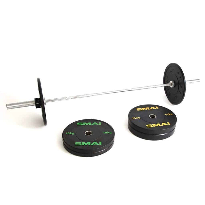 SMAI - 60kg Classic Lifter's Package - Olympic Bumper Plates - MMA DIRECT