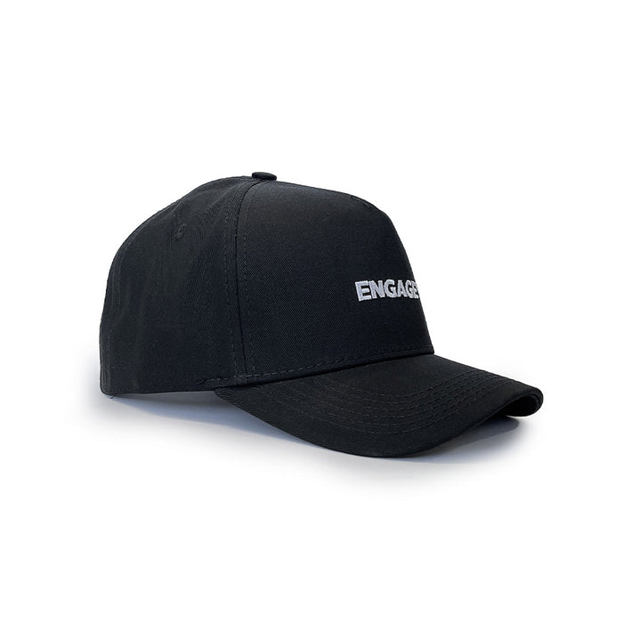 Engage Wordmark Snapback Hat - Black - Caps - MMA DIRECT