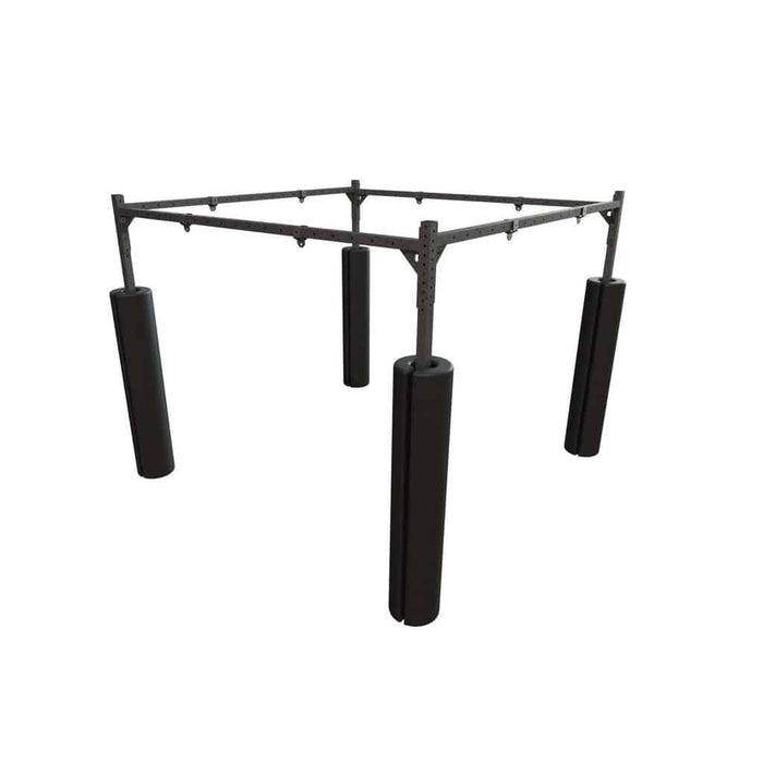 SMAI - 8 Station Bag Rack Pack - Frame & Pole Protector Only - Boxing - MMA DIRECT
