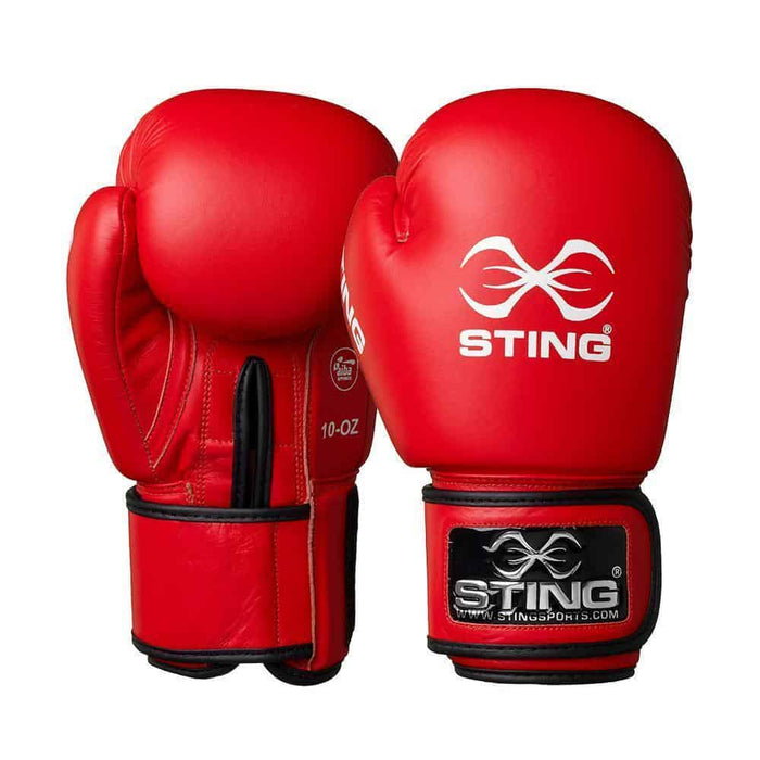 STING AIBA Competition Boxing Gloves - Boxing Gloves - MMA DIRECT