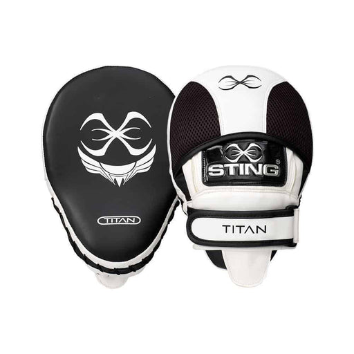 STING TITAN PROFESSIONAL NEO GEL LEATHER FOCUS MITTS PADS - Focus Pads - MMA DIRECT