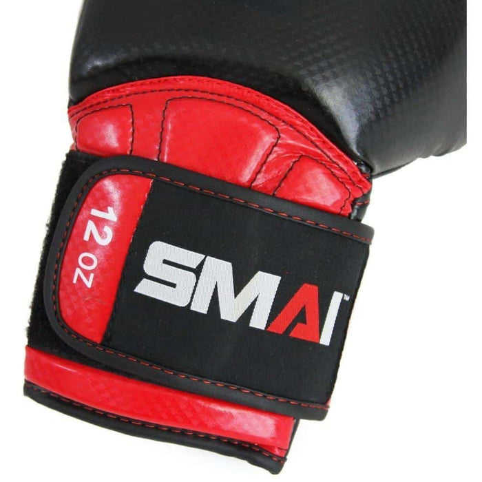 SMAI Element Boxing Glove Crimson Syntec Leather Boxing Training B075-BR - Boxing Gloves - MMA DIRECT