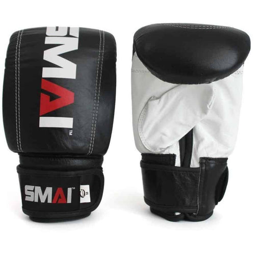 SMAI Pro Trainer Bag Mitt Boxing Glove Boxing Training B092-S-BLK - Bag Mitts - MMA DIRECT