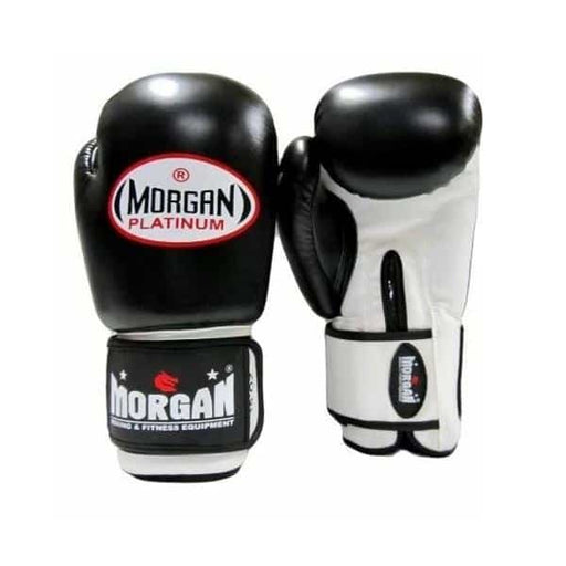 Morgan V2 Platinum Leather Sparring Gloves 10-12-14-16oz - Boxing Gloves - MMA DIRECT