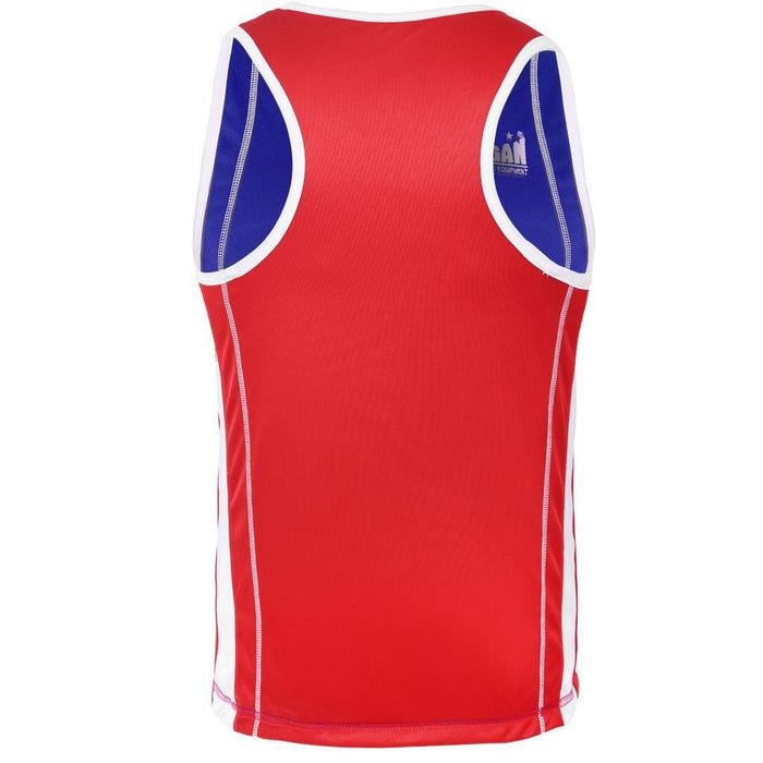 Morgan Reversible Boxing Singlet Red / Blue OFFICIAL NSW Uniform - Boxing Singlet - MMA DIRECT