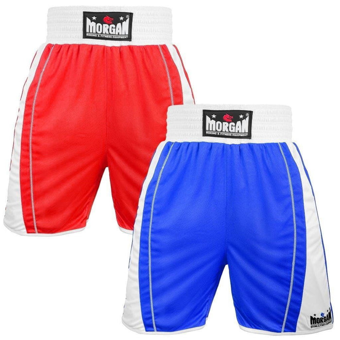 Morgan Reversible Boxing Shorts - Blue / Red - Boxing Shorts - MMA DIRECT
