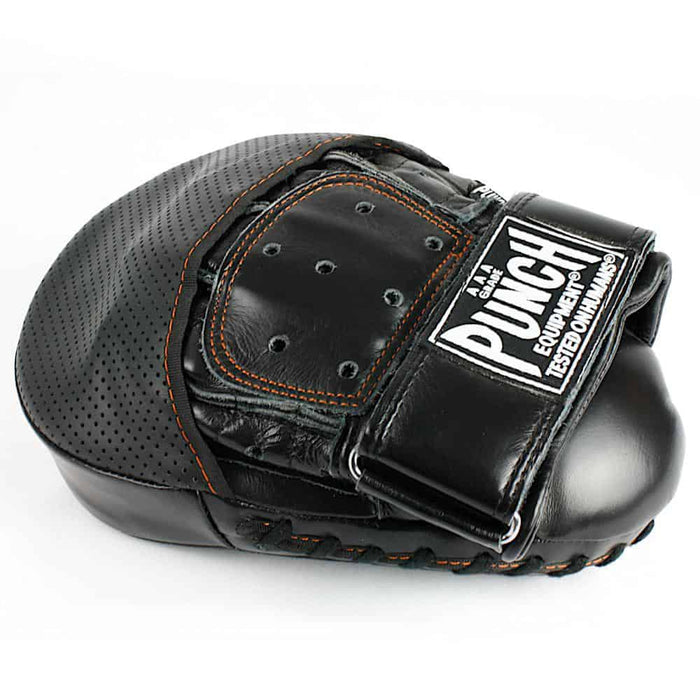 PUNCH Black Diamond Classics Focus Pads Gel Padding Wrist Strap Muay Thai - Focus Pads - MMA DIRECT