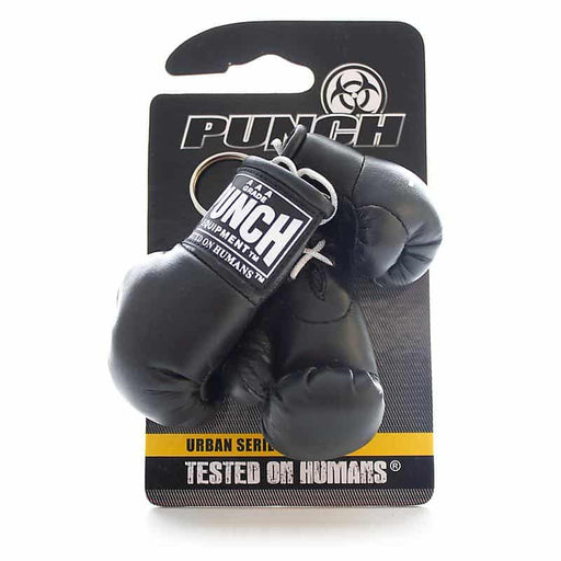 PUNCH Mini Boxing Gloves Key Ring Chain Pack - Boxing - MMA DIRECT