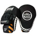 Punch Armadillo Safety Focus Pads Lightweight PAIR - Black - Focus Pads - MMA DIRECT