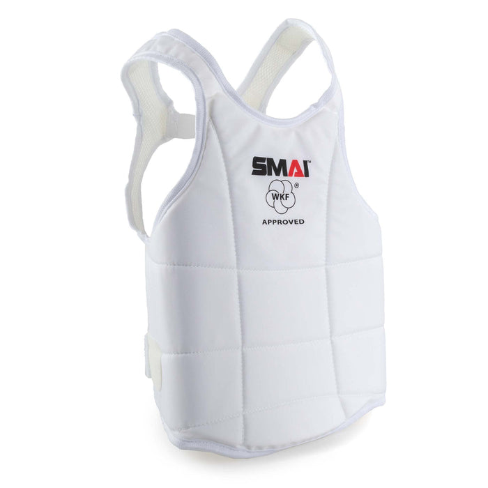 SMAI WKF Approved Karate Body Guard Protector Protective Equipment - Martial Arts Chest & Breast Guards - MMA DIRECT