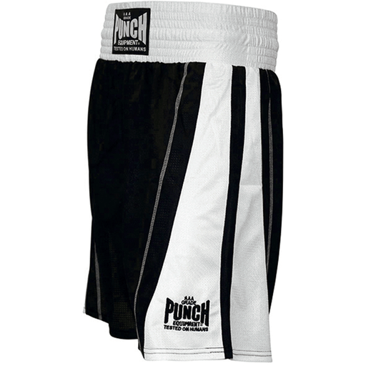 PUNCH International Amateur Competition Boxing Shorts Red / Blue / Black - Boxing Shorts - MMA DIRECT