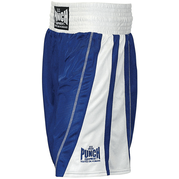 PUNCH International Amateur Competition Boxing Shorts Red / Blue / Black - Boxing Shorts - MMA DIRECT