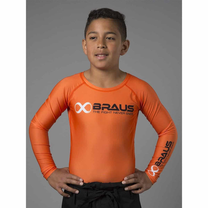 Braus Rash Guard Long sleeve - kids - Rash Guards - MMA DIRECT