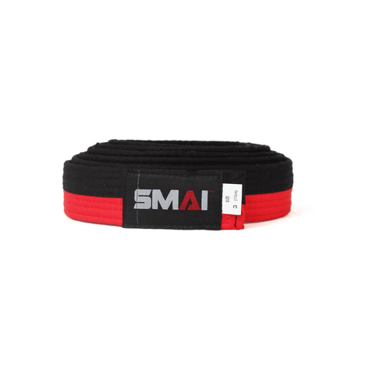 SMAI - Poome Belt - Black & Red - Boxing - MMA DIRECT