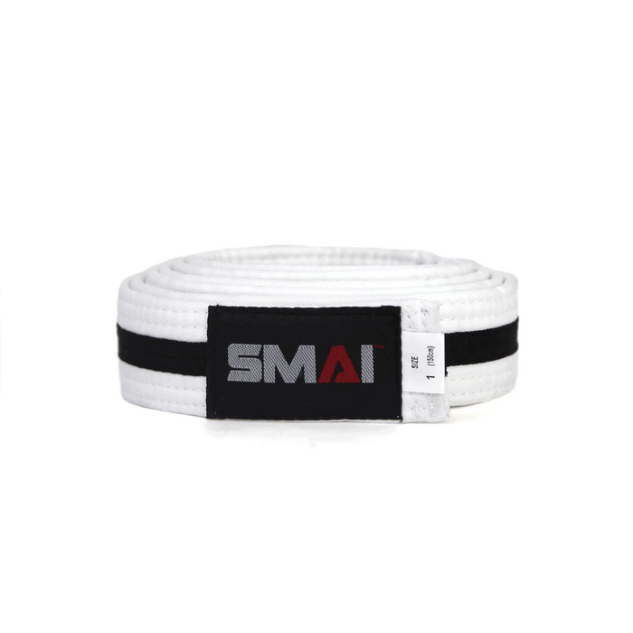 SMAI - Belt - Coloured Stripe - Boxing - MMA DIRECT