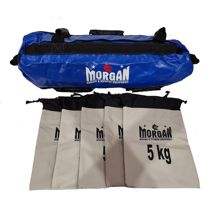 Morgan Sand Bag 25KG Easy Grip Handles Strength Training Equipment CF-1-25KG - Bulgarian, Core & Sand Bags - MMA DIRECT