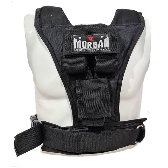 Morgan 10KG Weighted Vest Gym Weights Training Gear Rugby NRL MMA UFC Crossfit - Weighted Vests and Body Weights - MMA DIRECT
