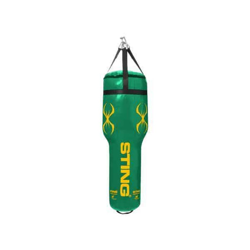 Sting Uppercut Combination 4FT Punching Bag *Limited Edition* Green / Gold - Punching Bag - MMA DIRECT