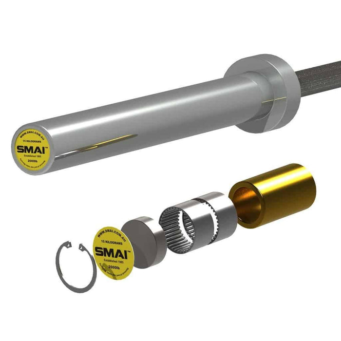 SMAI - Barbell (Bearing) - 15kg - Olympic Barbells - MMA DIRECT