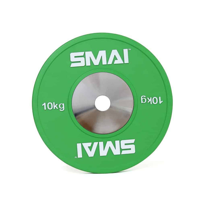 SMAI - Competition Bumper Plate 10kg (PAIR) - Olympic Bumper Plates - MMA DIRECT