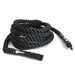 SMAI Climbing Rope 7M Black w/ Hook and Eyelet - Climbing Ropes and Accessories - MMA DIRECT