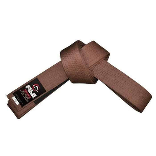 FUJI Jiu-Jitsu Brown Belt BJJ 100% Cotton Premium Quality - Martial Arts Belts - MMA DIRECT