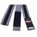 FUJI Kids Jiu-Jitsu Grey-Black Belt BJJ 100% Cotton Premium Quality - Martial Arts Belts - MMA DIRECT