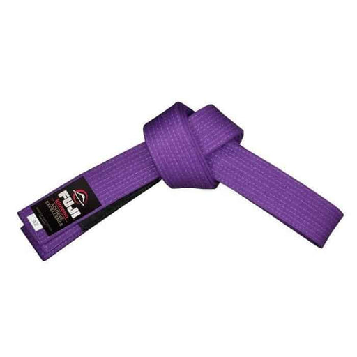 FUJI Jiu-Jitsu Purple Belt BJJ 100% Cotton Premium Quality - Martial Arts Belts - MMA DIRECT