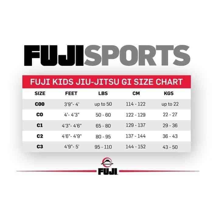 FUJI Kids Jiu-Jitsu Gi White Junior Training / Tournament - BJJ Gi - MMA DIRECT