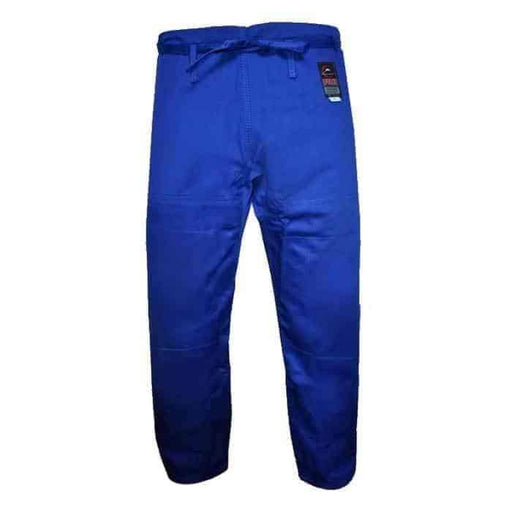 FUJI Jiu-Jitsu Pants Blue 100% Cotton BJJ Cut A1-A6 - Martial Arts Pants - MMA DIRECT