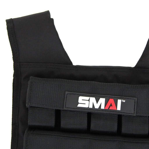 SMAI 30KG Tactical Weight Vest Adjustable - Weighted Vests and Body Weights - MMA DIRECT