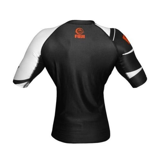 FUJI Freestyle IBJJF Approved Short Sleeve Rash Guard Black MMA BJJ Thai - Boxing Shirt - MMA DIRECT