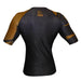 FUJI Freestyle IBJJF Approved Short Sleeve Rash Guard Brown MMA BJJ Thai - Boxing Shirt - MMA DIRECT