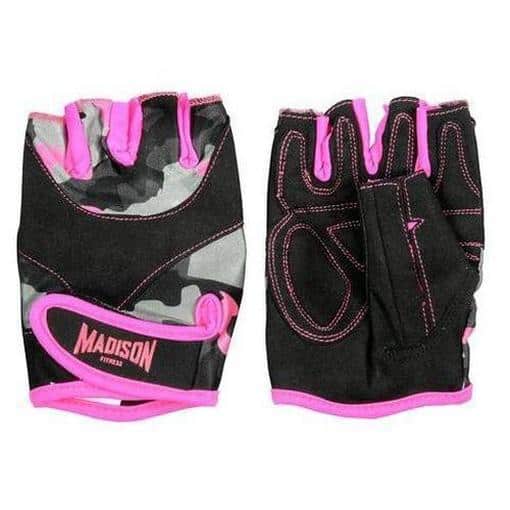Madison Covert Womens Fitness Gloves - Pink - Fitness Gloves - MMA DIRECT