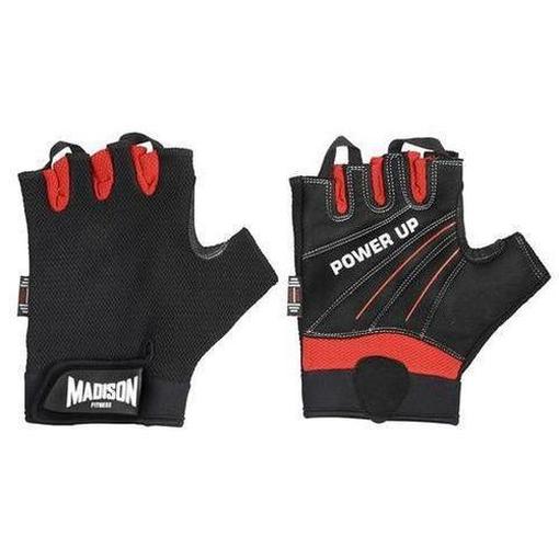 Madison Power Up Mens Fitness Gloves - Red - Fitness Gloves - MMA DIRECT