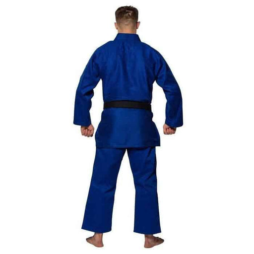 FUJI Single Weave Judo Gi Blue Tough Durable Jacket & Pants - BJJ Gi - MMA DIRECT