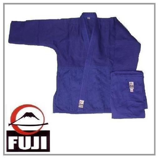 Fuji Gi  BLOSSOM  Blue with Light Green Stitching  Adult Size