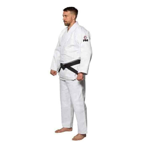 FUJI Kids Single Weave Judo Gi White Tough Durable Jacket & Pants - BJJ Gi - MMA DIRECT