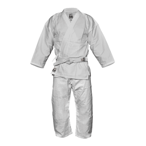 FUJI Light-Weight Karate Gi White Tough Durable Jacket & Pants - BJJ Gi - MMA DIRECT